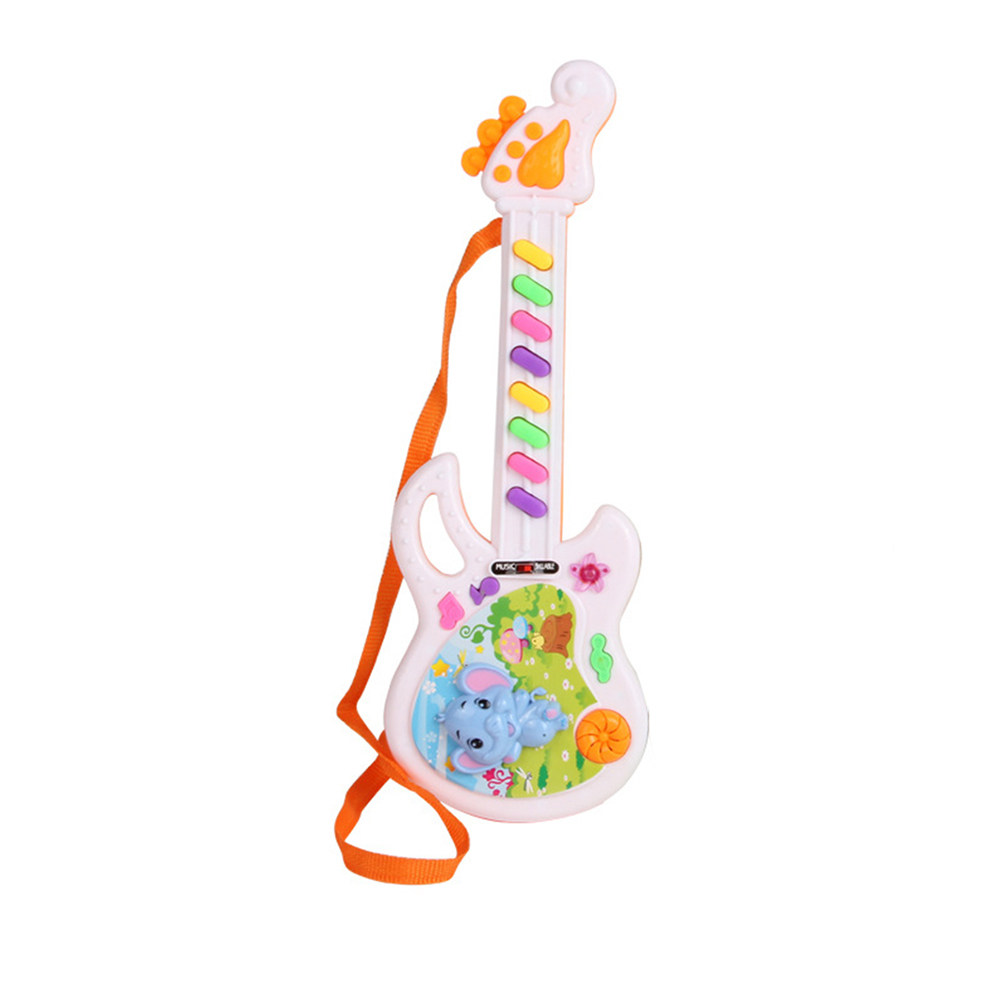 8 Keys Cartoon Electronic Guit - Kids Education Rhymes ulasan dan harga