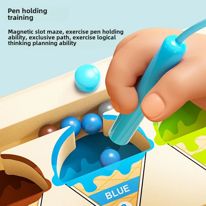 Ice Cream Magnetic Color and N - Kids Education Number ulasan dan harga