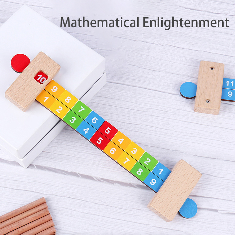 Children Wooden Math Arithmeti - Kids Education Number ulasan dan harga