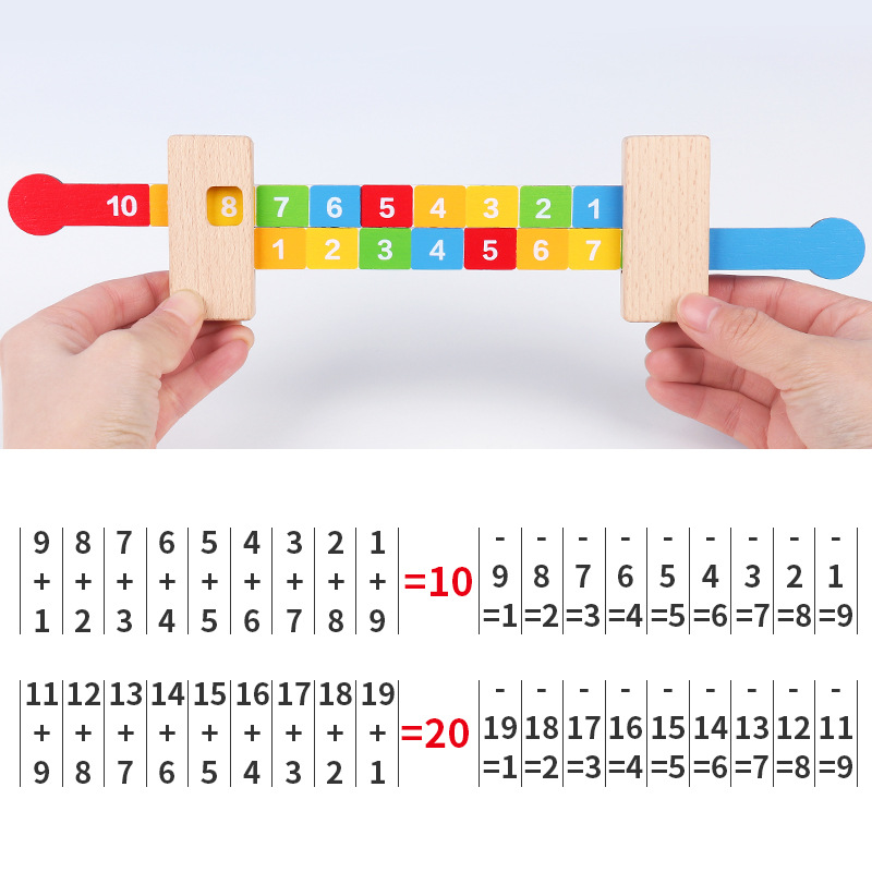 Children Wooden Math Arithmeti - Kids Education Number ulasan dan harga